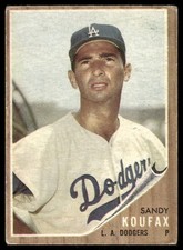 Sandy Koufax Cards - Vintage Baseball Card Timeline 37