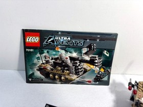 LEGO Agents LOT: Tremor Track Infiltration 70161 +  River Heist 8968 See descrip