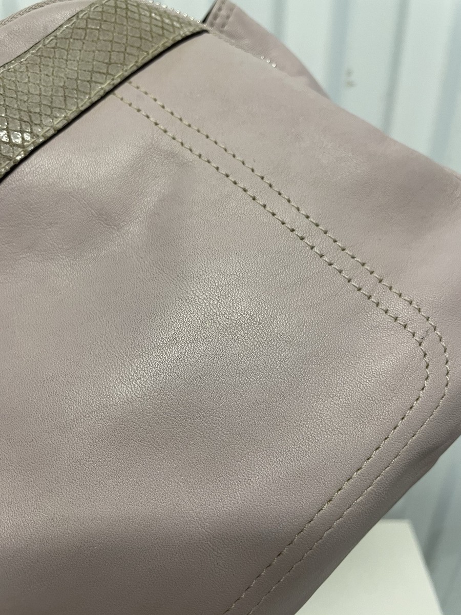 Vintage Y2K Coach F16529 Penelope Lilac Medium Leather Satchel