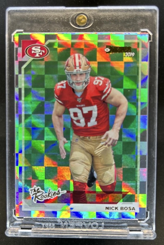 2019 Panini Donruss Nick Bosa The Rookies Rookie RC #TR-18 49ers