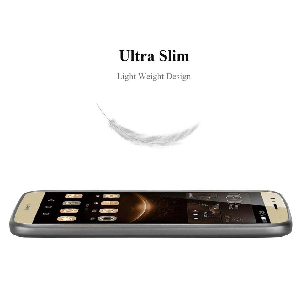 Тонкий силиконовый защитный чехол для телефона Huawei ASCEND G7 PLUS / G8 / GX8 - Изображение 2 из 4