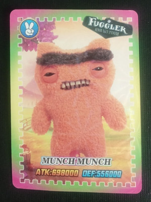 Fuggler Funny Ugly Monster Trading Card Munch Much (B)