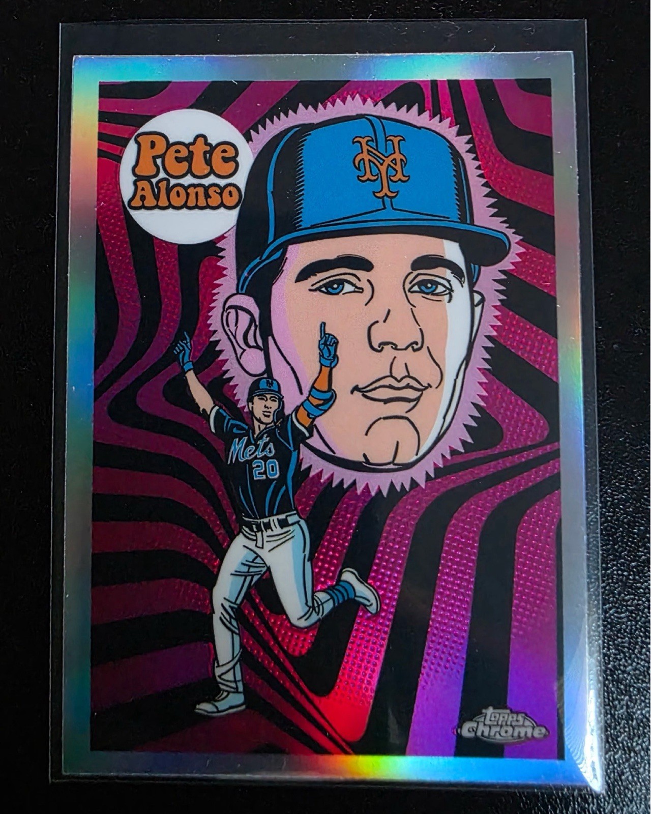 2023 Topps Chrome Pete Alonso Ultraviolet All-Stars Refractor SP #UV-8 NY Mets