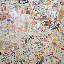 Huge 4 Lb Lot Vintage 70s 80s 90s Stickers Collection Mrs. Grossman Sandylion