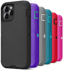 For iPhone 17 Air 16 15 Pro Max 14 13 12 11 Phone Case Heavy Duty Shockproof