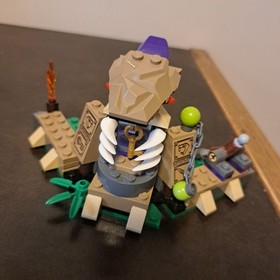 LEGO Ninjago (70748) - Zane's Titanium Dragon (No Minifigures) - 97% Complete