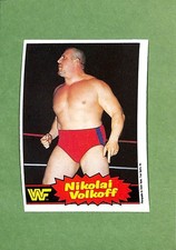 1985-86 O-Pee-Chee WWF Series 2 #1 Nikolai Volkoff RC