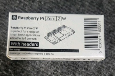   Raspberry Pi Zero 2 W with Headers RP3A0-AU (Wifi, Bluetooth, WH SBC GPIO)  