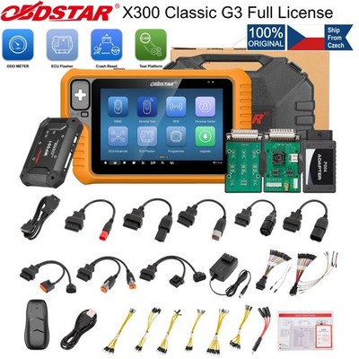 OBDSTAR X300 Classic G3 with ODO METER/E.CU Flasher/Crash Reset/Test Platform