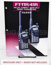 Brochure For Yaesu FT-11R/41R Ham Amateur Radio 2m 70cm Handheld Transceiver