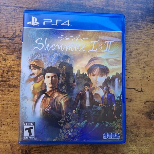 Shenmue I & II - Sony PlayStation 4  PS4 CIB w/ Poster and Insert