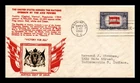 DR JIM STAMPS US COVER AUSTRIA OVERRUN COUNTRIES FDC CROSBY PHOTO CACHET