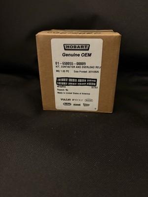 Hobart 01-650055-00009 KIT, CONTACTOR AND OVERLOAD RELAY (9-12A)