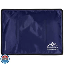 Glacial Comfort Large Gel Ice Pack for Injuries Reusable - (15" x 11") Cold P