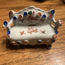 Vintage Porcelain Miniature Furniture Made in Occupied Japan
