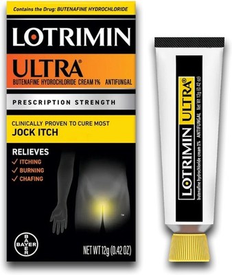 Ultra Jock Itch Cream - Powerful Butenafine Hydrochloride Treatment for Jock Itc