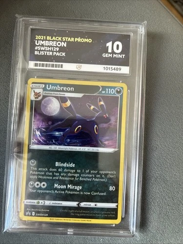 Pokémon Umbreon TCG SWSH129 Black Star Promo Card Ace10