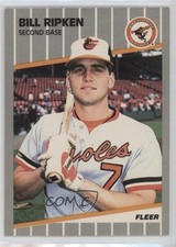 1989 Fleer Billy Ripken (Black Scribble on Bat Knob) #616 0hs2