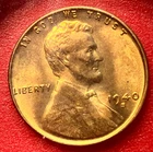 1940-S Lincoln Wheat Cent Penny GEM RD BU From an Original Bank Roll