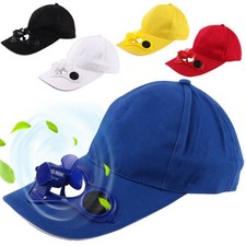 Stay Cool with Solar-Powered Fan Hat - Perfect for Summer Outdoor Sports