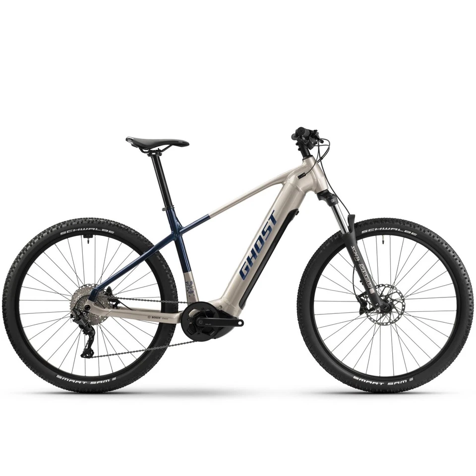 Ghost E-Teru Universal EBike 29" Mountainbike Pedelec Bosch Motor grey/blue 55cm