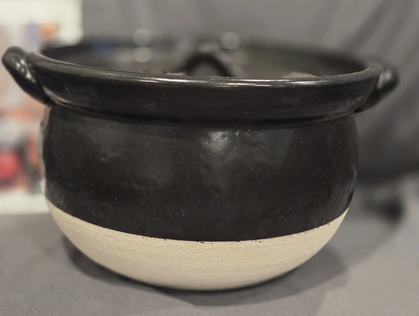DONABE Clay Rice Cooker Pot Japanese Style Made in Japan for 2 to 3 Cups