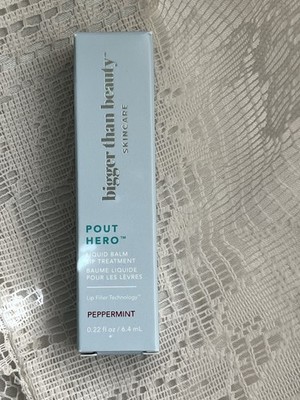 Thrive Bigger than Beauty Pout Hero Liquid Balm Lip Peppermint