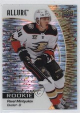 2023 Upper Deck Allure Rookies Gold Glitter Bomb /199 Pavel Mintyukov #126 0nr3