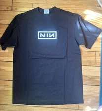 Nine Inch Nails T-Shirt SIN 1990 Reprint Large