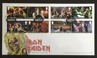 GB 2023 Iron Maiden Unaddressed FDC FDI London E11 Cancel