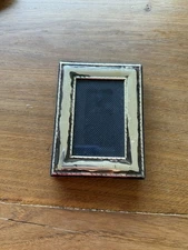 Cornice Portafoto Vintage in Argento 925 10,5 X 8,5 Cm