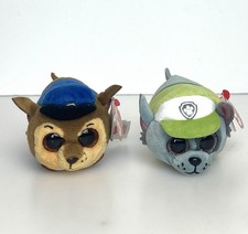 Beanie Teeny Tys Paw Patrol CHASE And ROCKY 4  L