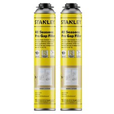 STANLEY All Season Pro Gap Filler - Window & Door Filler in 10F˚, Expanding Poly