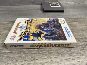 The Magic Of Scheherazade (Nintendo NES) CIB No Map