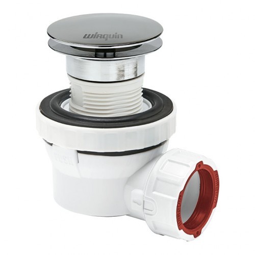 Bonde de lavabo anti-fuite avec siphon compact Nano 6.7 WIR
