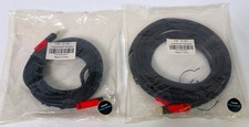Set of 2 15' high speed HDMI M-M cables new and sealed.
