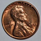 1955 S S/S Doubled Die Obverse Lincoln Wheat Cent Penny Red BU Coin RPM