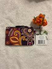 Vera Bradley Safari Sunset Zip ID Retired NWT