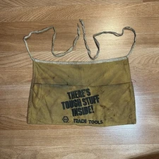 Vintage Nail Apron Tool Belt Pocket Advertising Trade Tools  Co. Baltimore Md