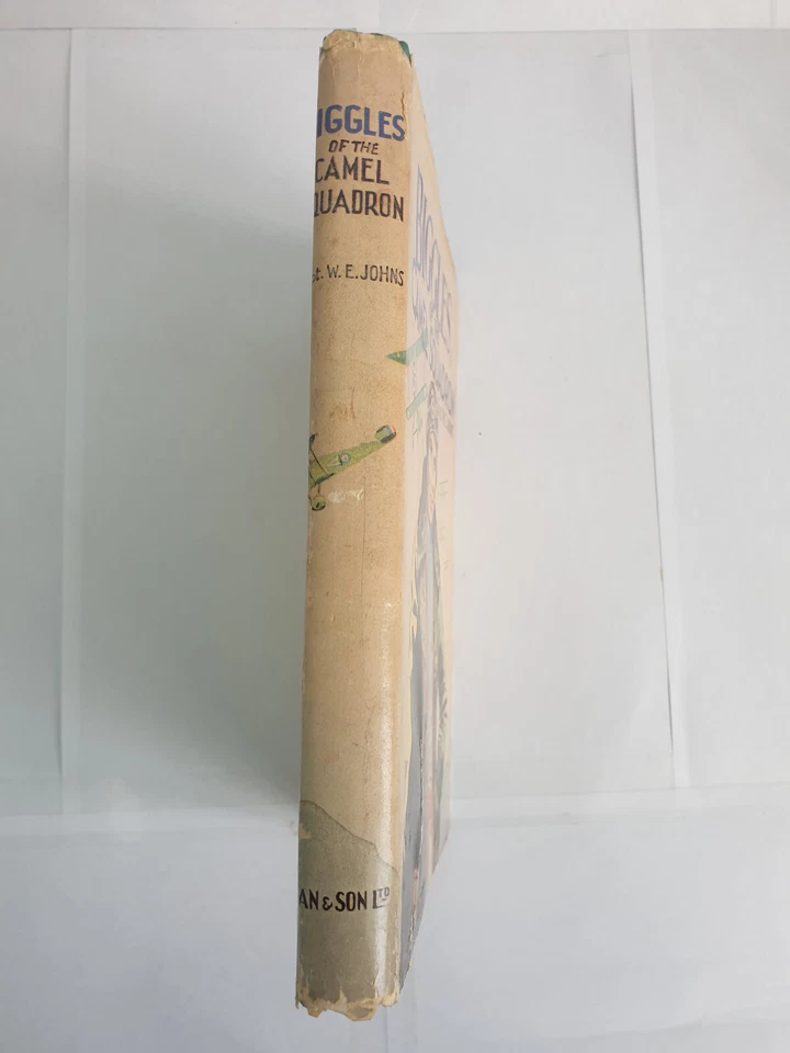 Biggles Of The Camel Squadron, First Edition, Ex Library - Image 3 of 4