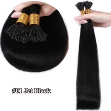 300S Stick I-Tip Remy Human Hair Extensions Micro Ring Bead Microlink 150g Thick