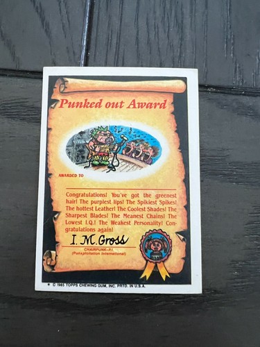 Garbage Pail Kids Series 2 1985 completa tu conjunto GPK 2a U Elige OS2 Base - Imagen 30 de 278