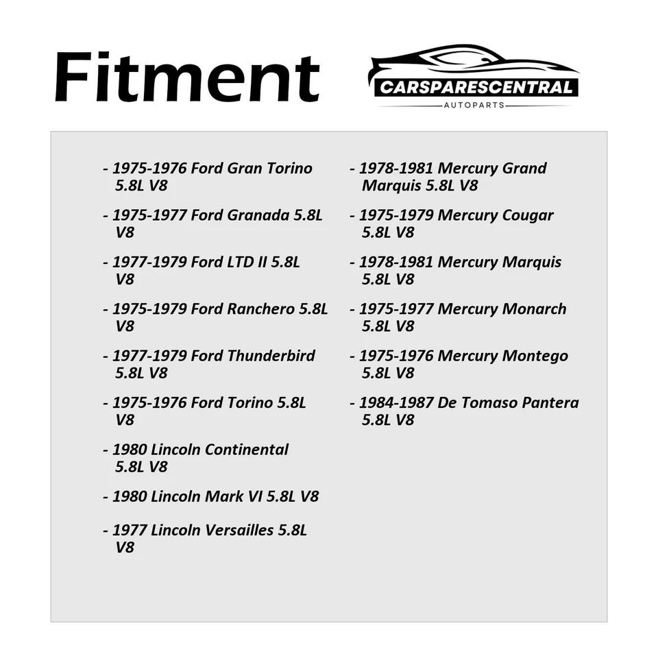 Juego de juntas de culata de motor Victor Reinz para Ford F-350 1977-1987 5,8 L Foto 3 de 4