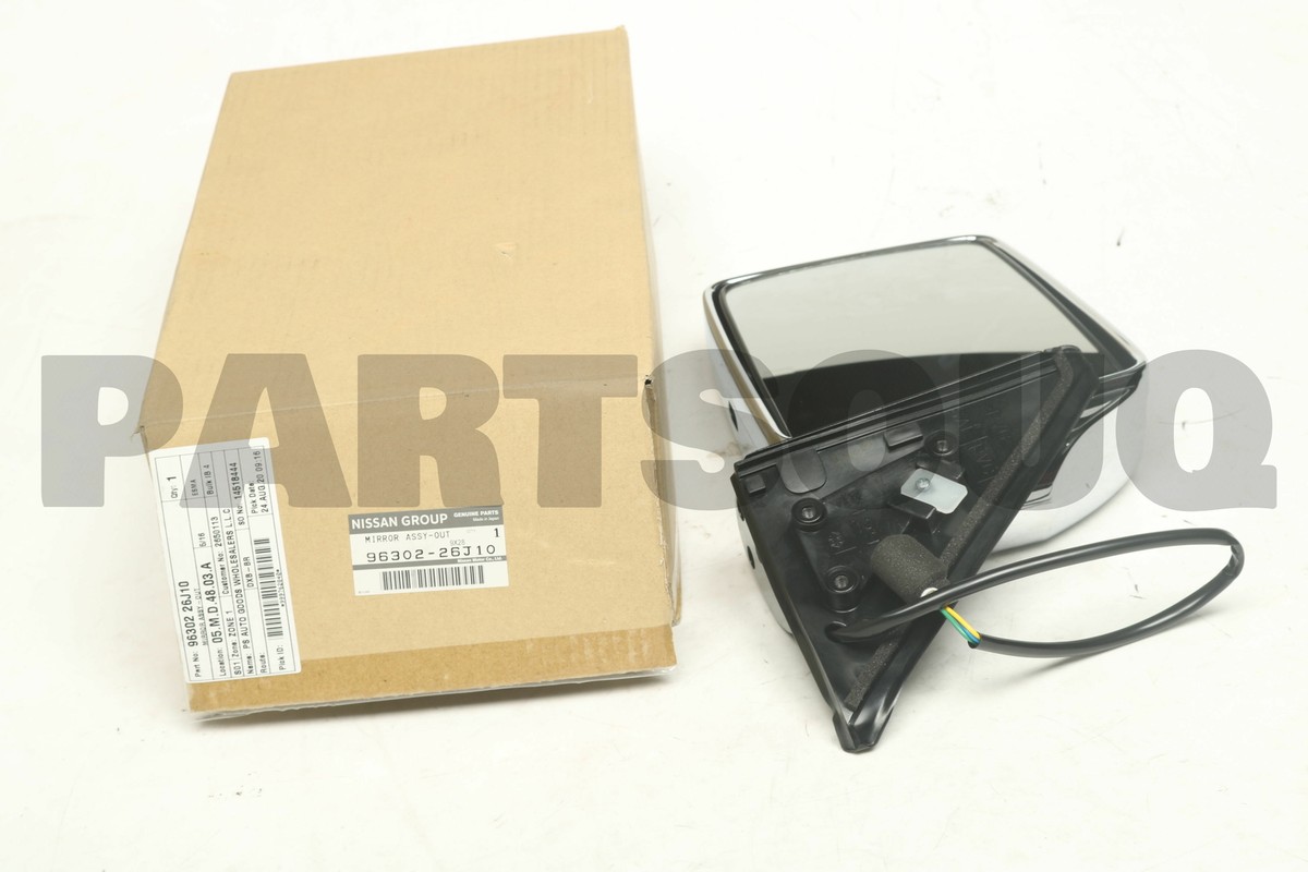 9630226J10 Genuine Nissan MIRROR ASSY-DOOR,LH 96302-26J10 | eBay