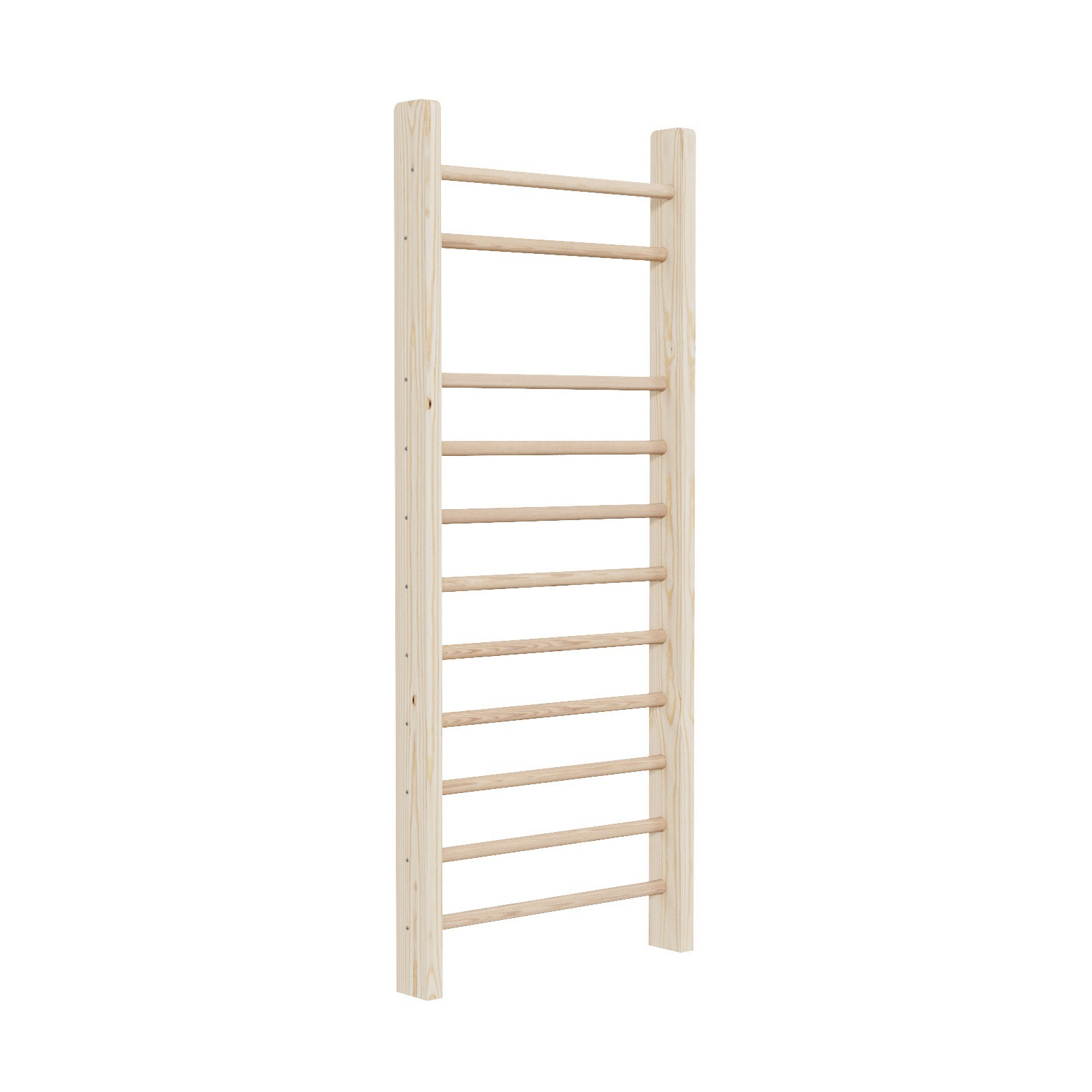 Barras de Pared Madera Escalada Rehabilitation Trepador 11 Peldaños 195x80cm