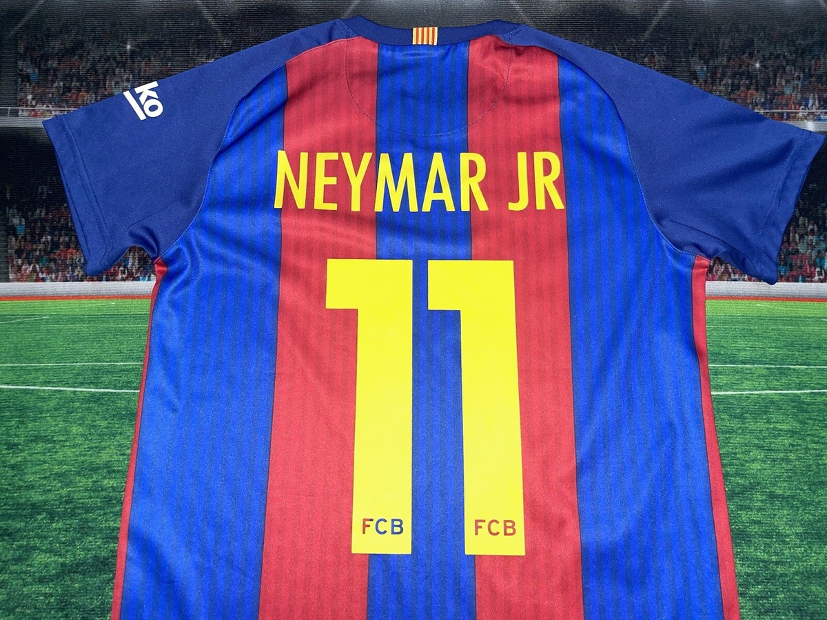 FC Barcelona Neymar Jr #11 Jersey Size Small Preowned | eBay