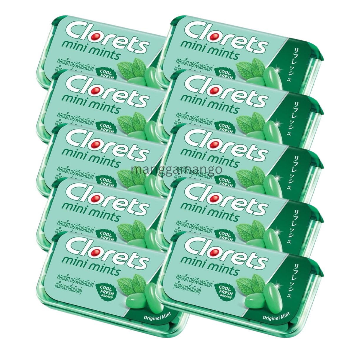 Clorets Mini Mints Breath Freshening Mouth Freshener Original Mint