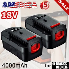 2-Pack 18V for Black and Decker HPB18 18 Volt 4.0Ah Battery HPB18-OPE 244760-00