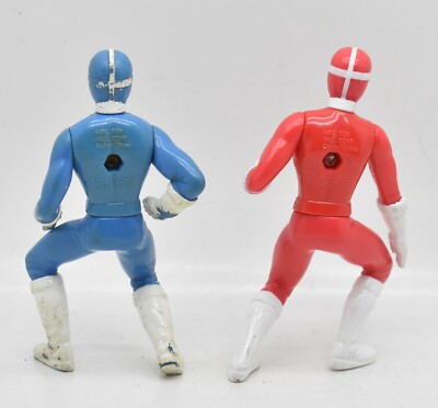 Power Rangers McDonalds Lightspeed Rescue Loose Toy Lot 2000