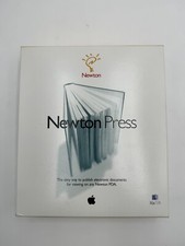 Vintage Newton Press Publish Documents With Graffiti Writing PDA Software